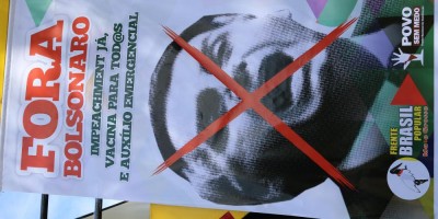 Imagem em Carreata FORA BOLSONARO