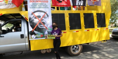 Imagem em Carreata FORA BOLSONARO