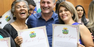 Imagem em Sessão solene saúde e titulo cidadão MT