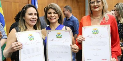 Imagem em Sessão solene saúde e titulo cidadão MT