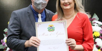 Imagem em Sessão solene saúde e titulo cidadão MT