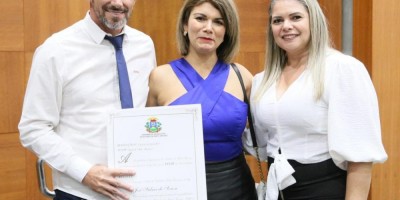 Imagem em Sessão solene saúde e titulo cidadão MT