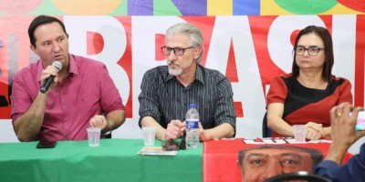 Imagem em Convenções Federação (PT, PV, e PCdoB) e Progressistas.