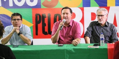 Imagem em Convenções Federação (PT, PV, e PCdoB) e Progressistas.
