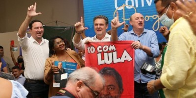 Imagem em Convenções Federação (PT, PV, e PCdoB) e Progressistas.