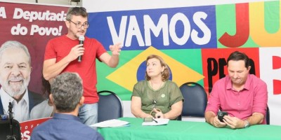 Imagem em Convenções Federação (PT, PV, e PCdoB) e Progressistas.
