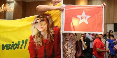 Imagem em Convenções Federação (PT, PV, e PCdoB) e Progressistas.