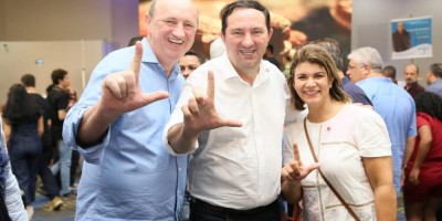 Imagem em Convenções Federação (PT, PV, e PCdoB) e Progressistas.