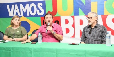 Imagem em Convenções Federação (PT, PV, e PCdoB) e Progressistas.