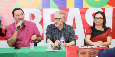 Imagem em Convenções Federação (PT, PV, e PCdoB) e Progressistas.