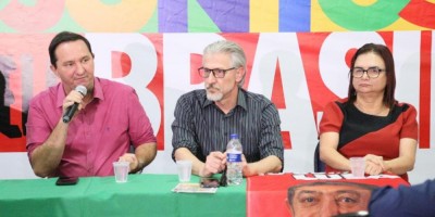 Imagem em Convenções Federação (PT, PV, e PCdoB) e Progressistas.