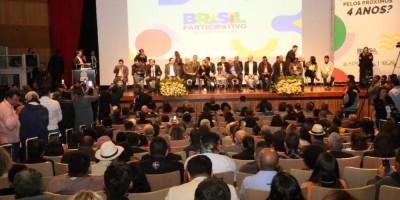 Imagem em Plenária de Lançamento do PPA