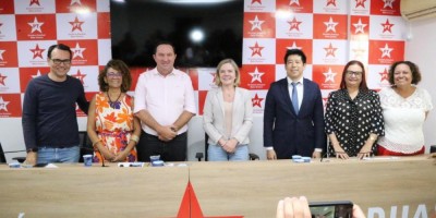 Imagem em Visita da Presidenta Gleisi em Cuiabá.