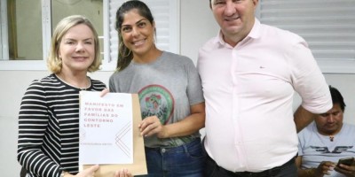 Imagem em Visita da Presidenta Gleisi em Cuiabá.