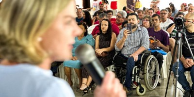 Imagem em Visita da Presidenta Gleisi em Cuiabá.