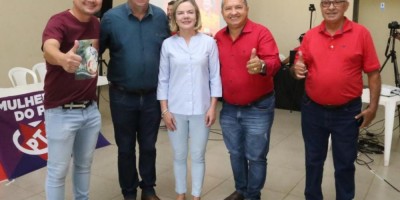 Imagem em Visita da Presidenta Gleisi em Cuiabá.