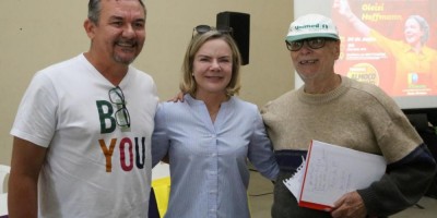 Imagem em Visita da Presidenta Gleisi em Cuiabá.