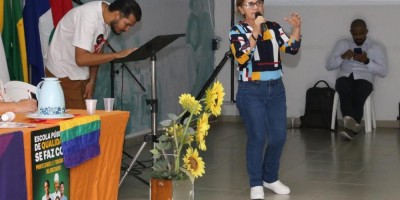 Imagem em Visita da Presidenta Gleisi em Cuiabá.