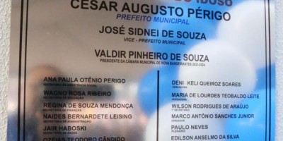 Imagem em Inauguração Centro de Convivência dos Idosos de Nova Bandeiirantes.