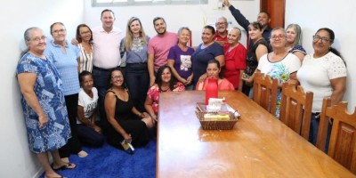 Imagem em Reunião na Câmara Municipal de Nova Brasilândia.