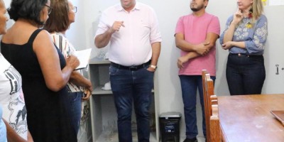 Imagem em Reunião na Câmara Municipal de Nova Brasilândia.