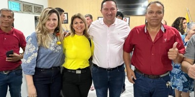 Imagem em Reunião na Câmara Municipal de Nova Brasilândia.