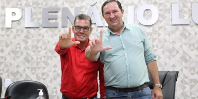 Imagem em Reunião na Câmara Municipal de Guarantã do Norte.