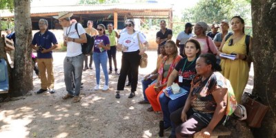 Imagem em Visita da Comissão Nacional da Violência no Campo em MT.