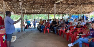 Imagem em Visita da Comissão Nacional da Violência no Campo em MT.