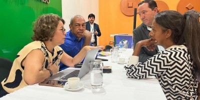 Imagem em Visita da Comissão Nacional da Violência no Campo em MT.