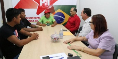 Imagem em Inauguração do Diretório Municipal do PT de Confresa.