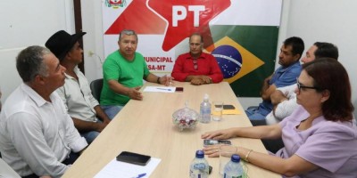 Imagem em Inauguração do Diretório Municipal do PT de Confresa.