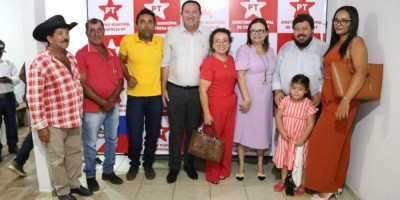 Imagem em Inauguração do Diretório Municipal do PT de Confresa.