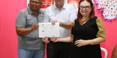 Imagem em Ato de Filiação em Nossa Senhora do Livramento.