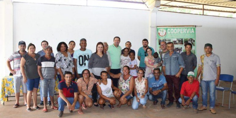 Barranco e Rosa Neide visitam P.A 12 de Outubro