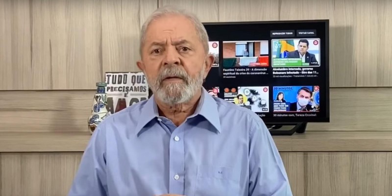 Lula: Contra coronavírus, país precisa de governo, mas não tem