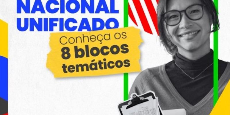 Blocos temáticos do Concurso Público Nacional Unificado