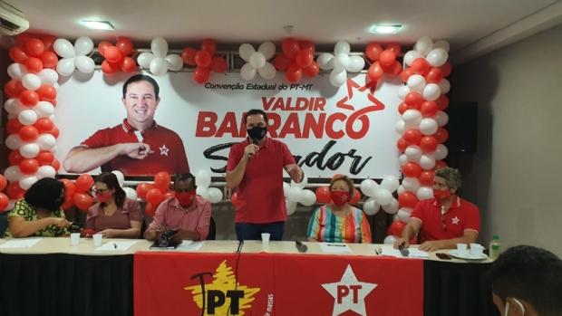 Convenção confirma Barranco candidato ao Senado Convenção confirma Barranco candidato ao Senado