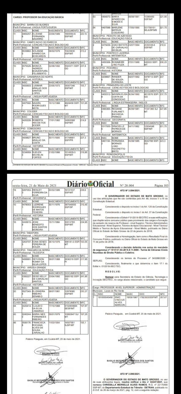 Com 27 nomes, Seduc nomeia professores aprovados do concurso de 2017