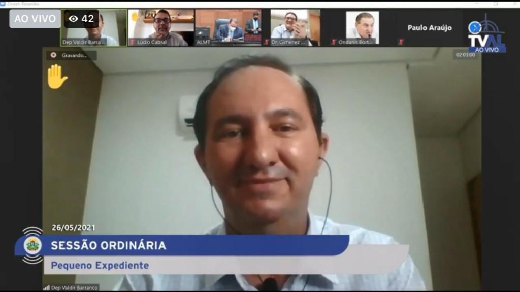 De volta à AL, deputado Barranco diz: “Volta às aulas nesse momento da pandemia será um desastre”