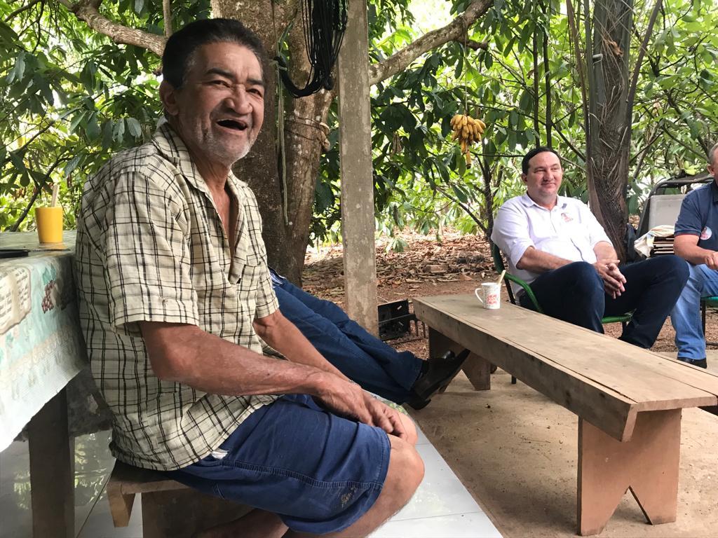 Fazendo dobradinha com Lula, Barranco visita 16 municípios da região norte Fazendo dobradinha com Lula, Barranco visita 16 municípios da região norte