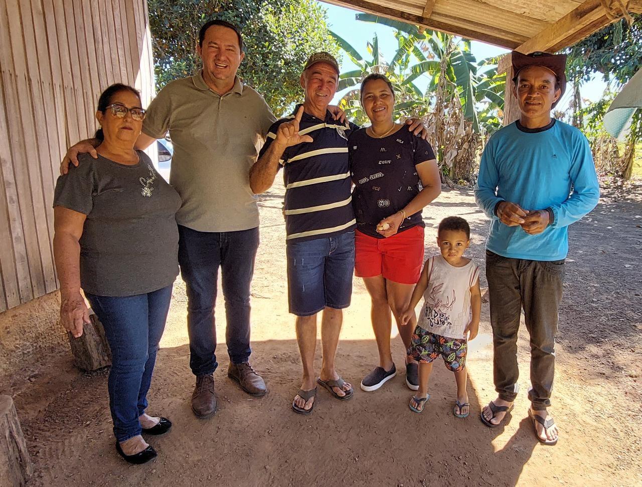 Deputado realiza viagem para o Nortão e visita 8 municípios