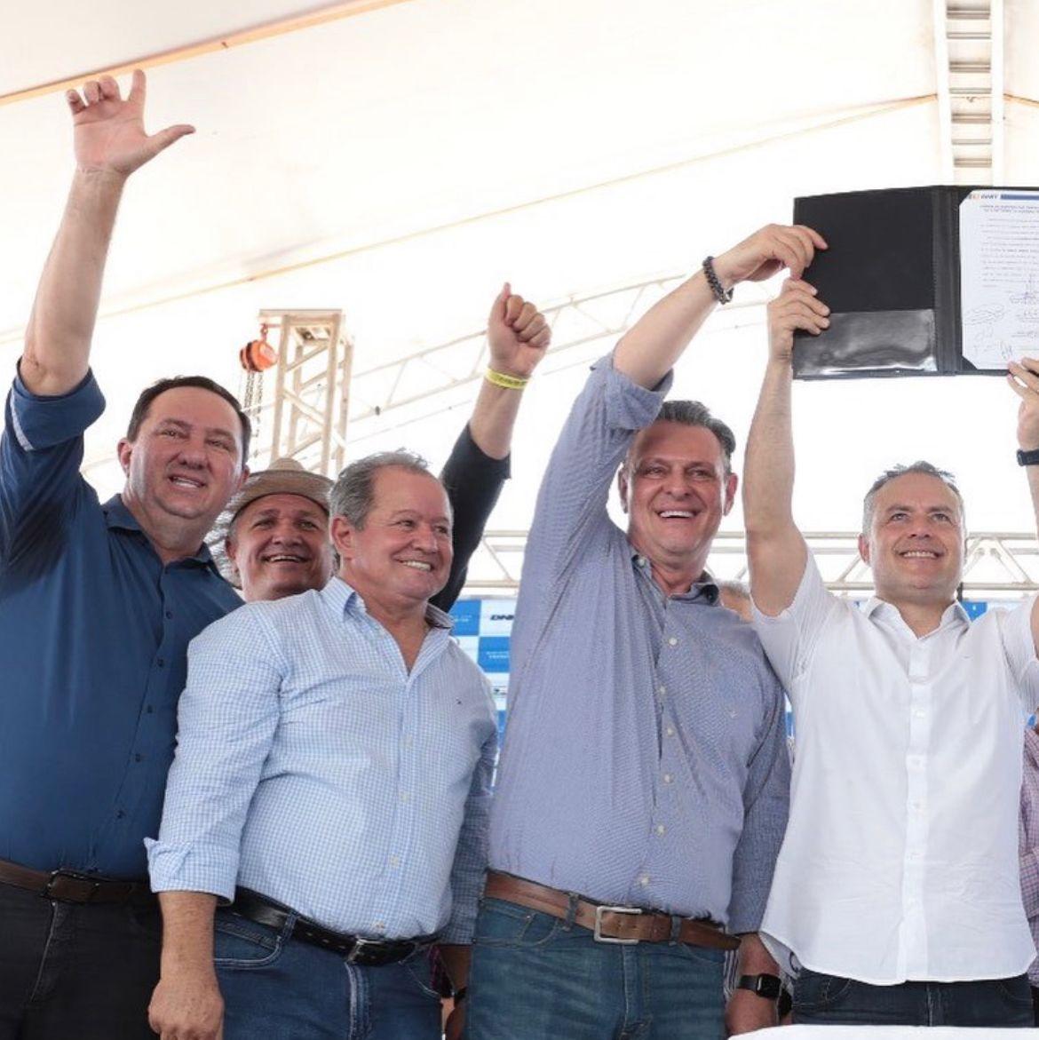 Deputado participa de cerimônia para retomada de obras da BR-158 em MT
