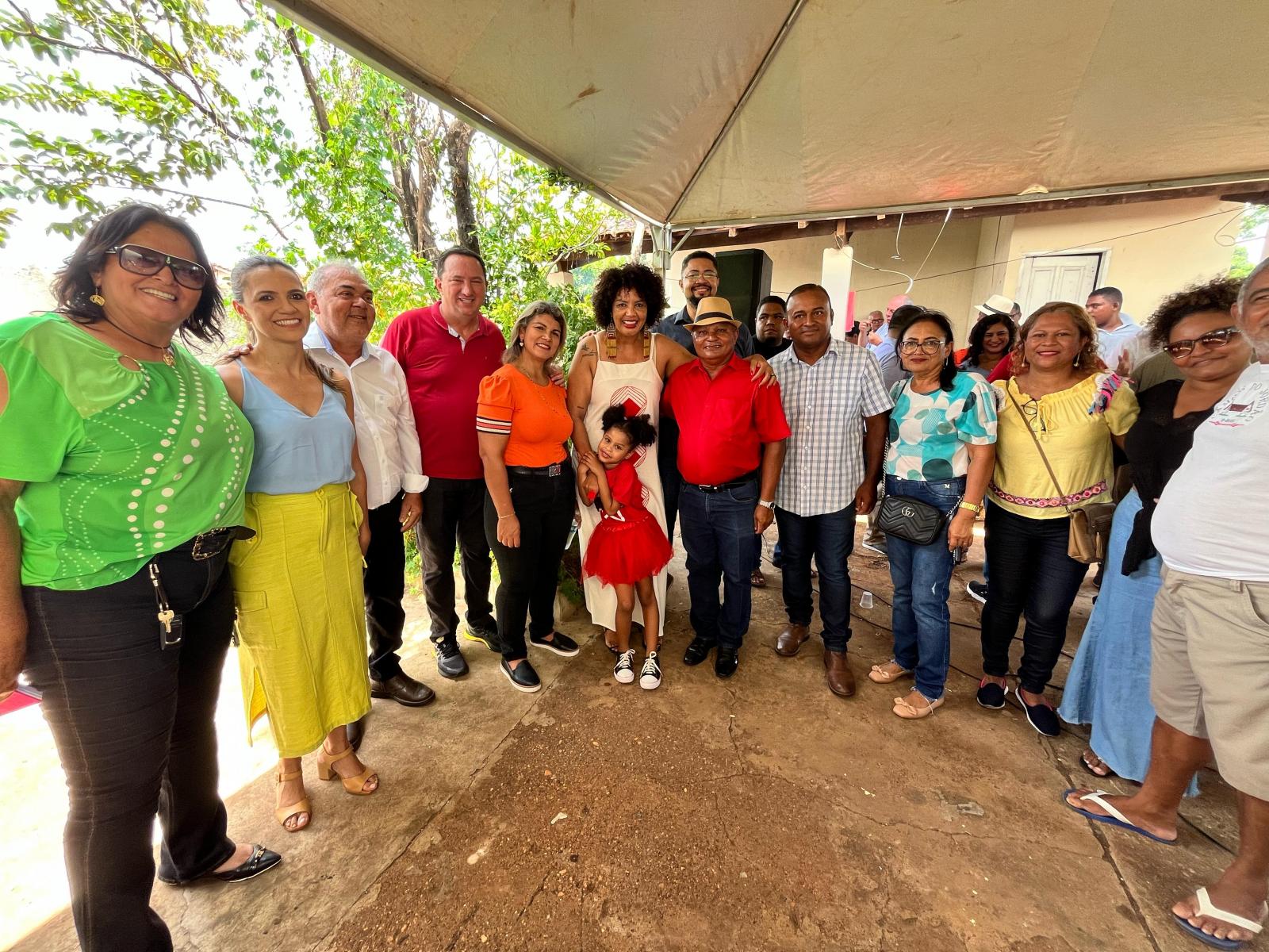 Deputado Barranco participa de inauguração da nova sede do PT de Poconé