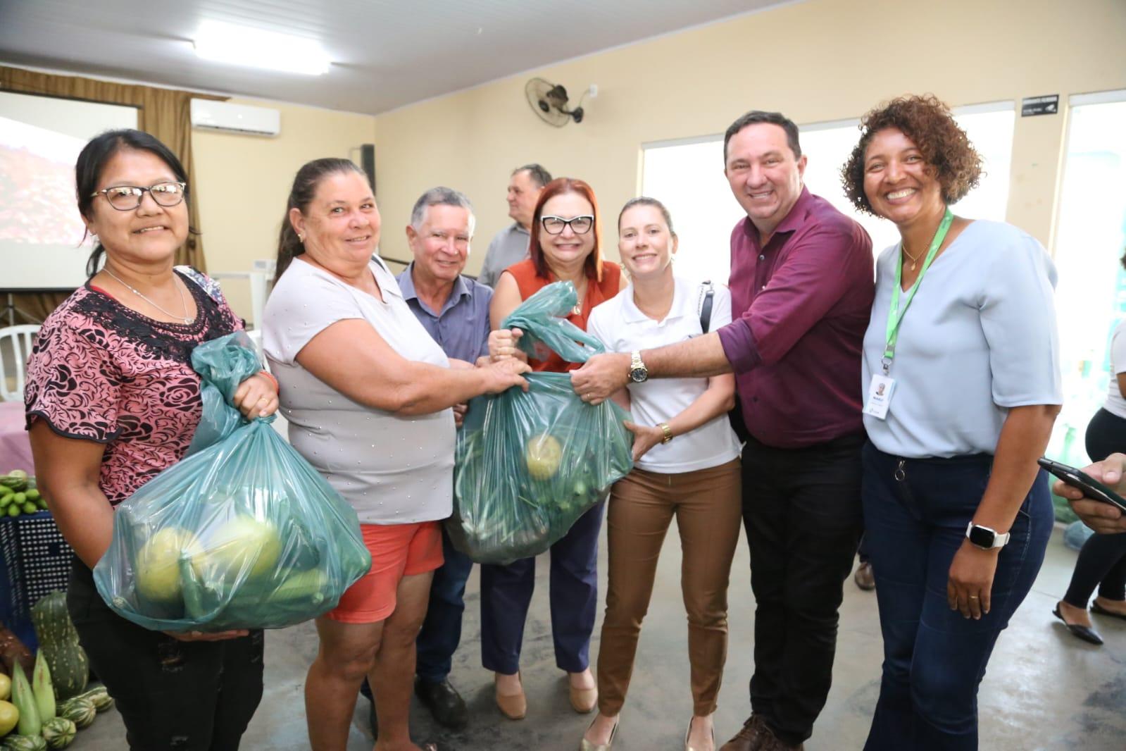 Barranco destaca importância do PAA em apoio à agricultura familiar durante lançamento do programa em Mirassol D´Oeste