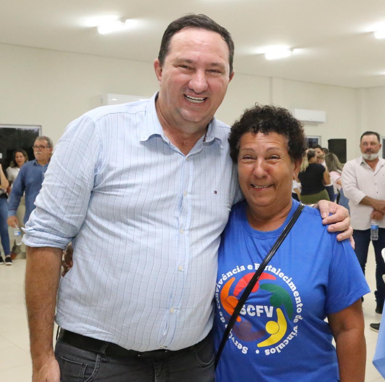 Com emenda de R$ 1 milhão, Barranco participa de inauguração de Centro de Convivência do Idoso em Nova Bandeirantes