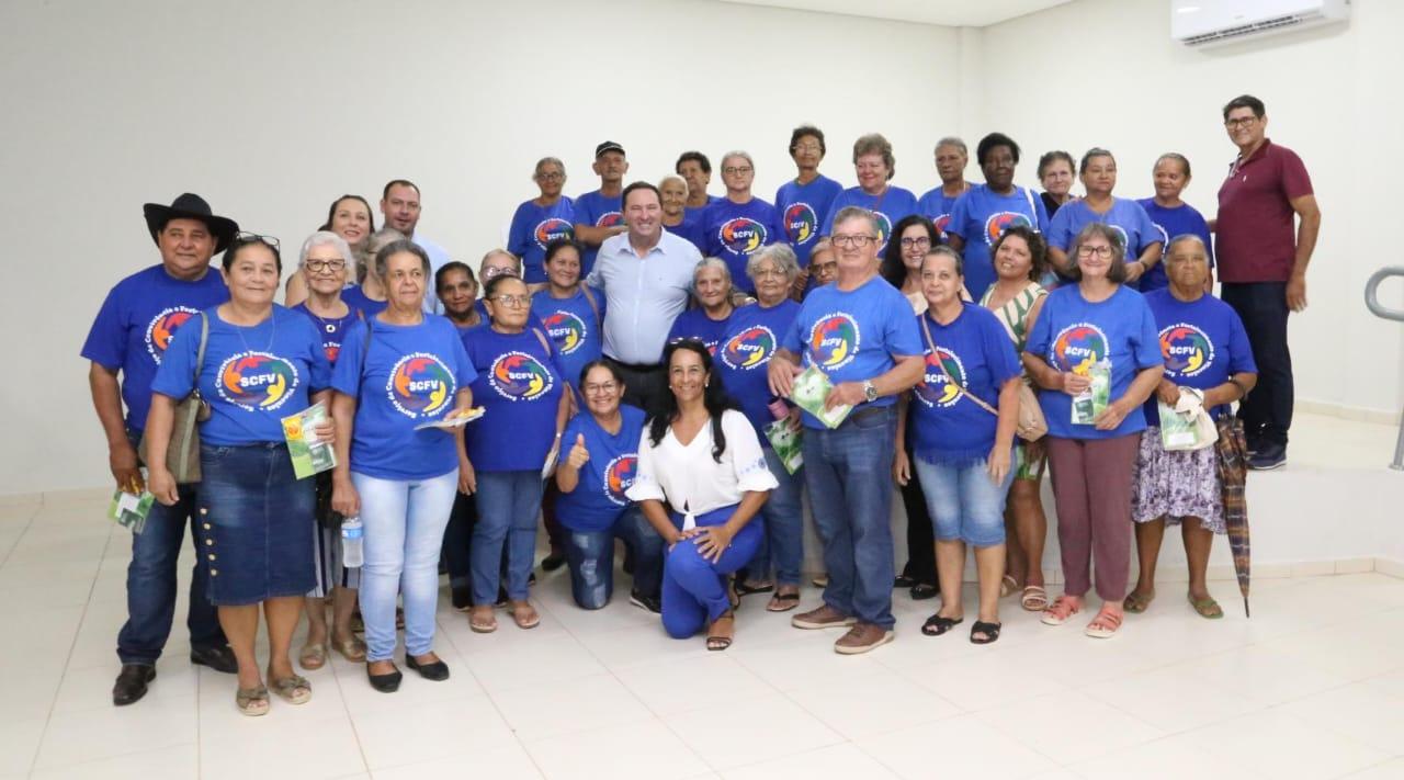 Com emenda de R$ 1 milhão, Barranco participa de inauguração de Centro de Convivência do Idoso em Nova Bandeirantes
