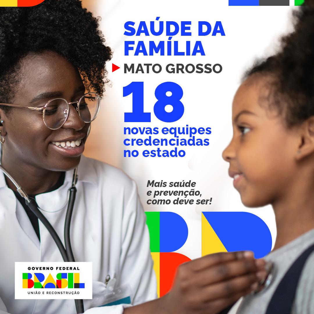 Mato Grosso vai receber novas equipes da saúde da família