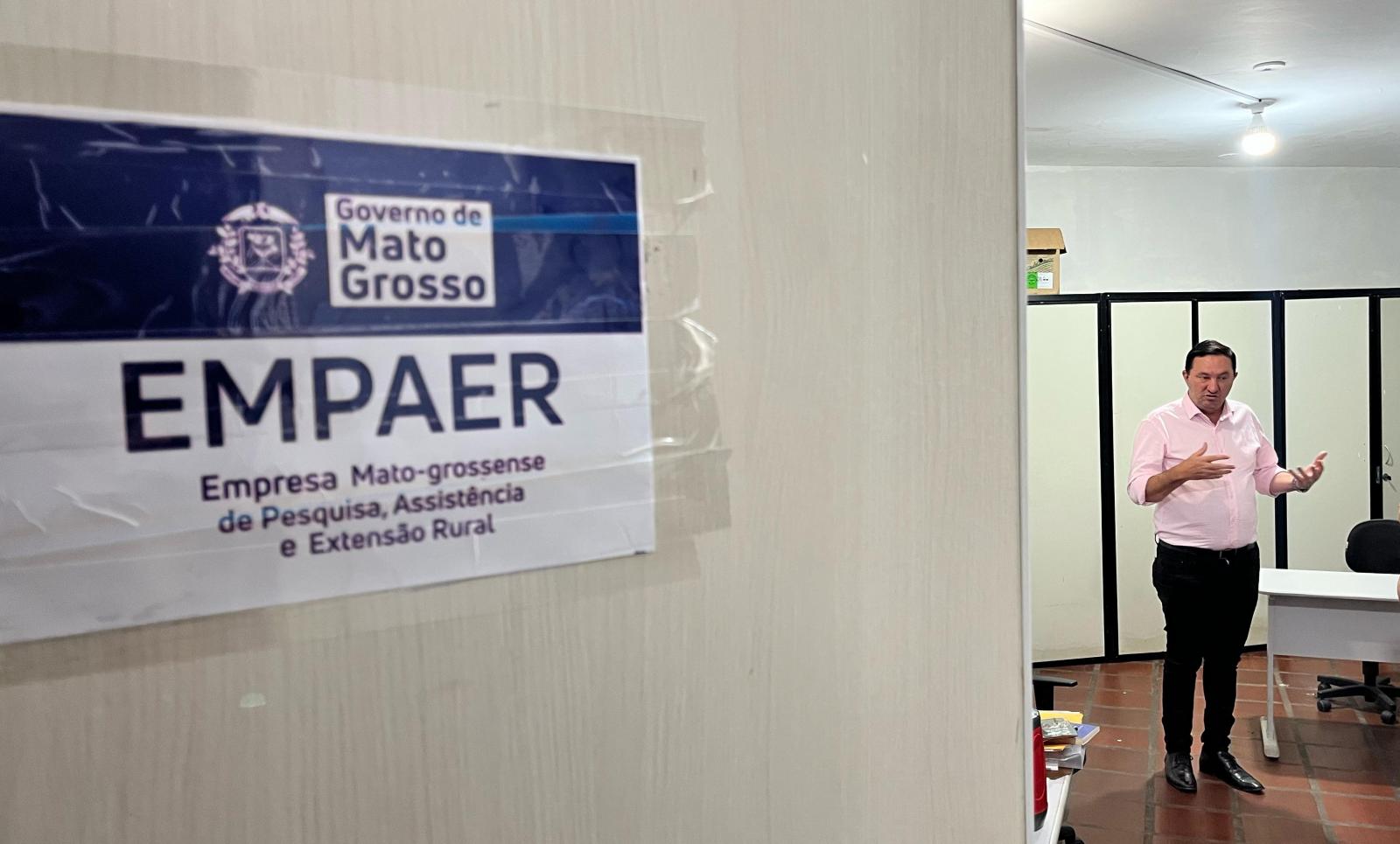 ‘Missão é sucatear para fechar’: Deputado Barranco denuncia abandono da Empaer em Várzea Grande