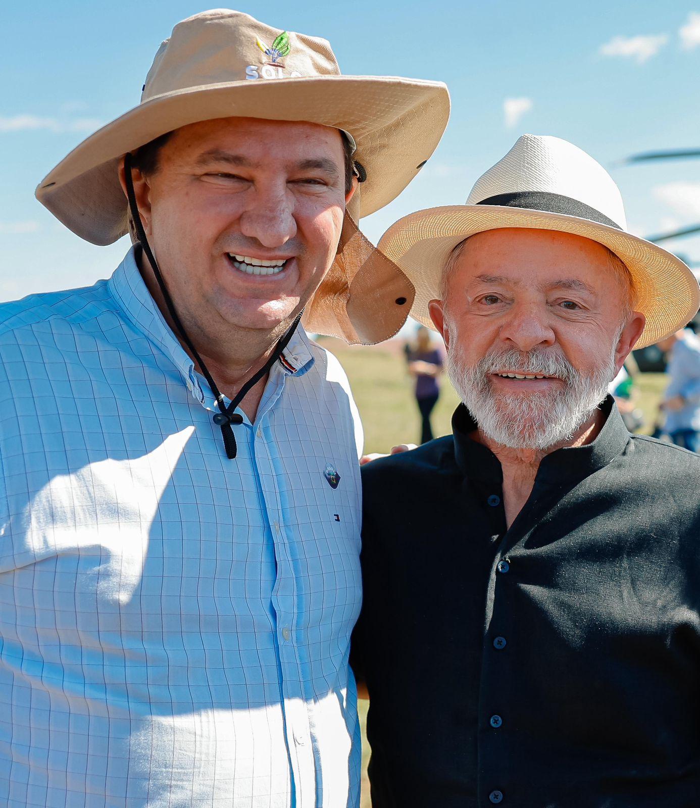 Ao lado do presidente Lula, deputado Valdir Barranco participa do lançamento do programa Solo Vivo em Mato Grosso